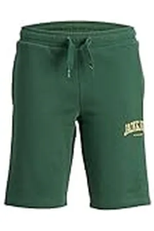 JACK & JONES JACK&JONES JUNIOR Jpstjosh Amt Jnr-Pantalones Cortos chándal, , 152 cm para Niños