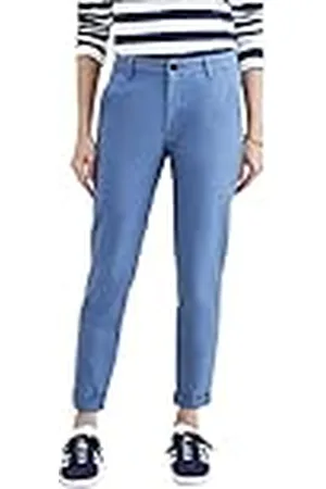 Dockers Weekend Chino Slim Fit, Regular Length, Pantalones para Mujer, 28