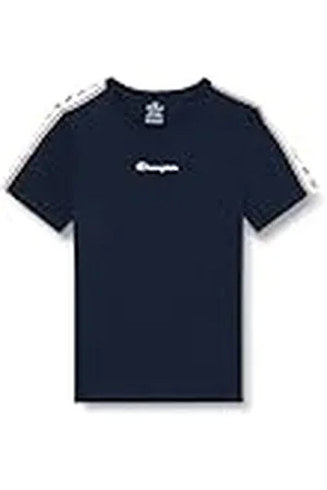 Champion Legacy Retro Sport B-Cinta S/S Crewneck Camiseta, , 9-10 Años para Niños