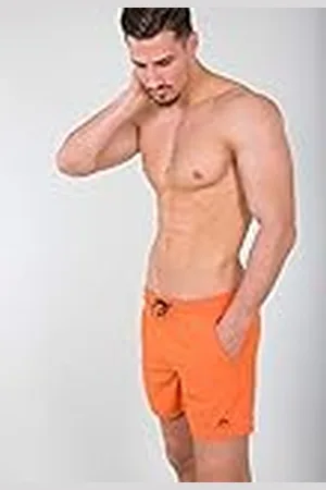 Alpha Industries Basic Bañador, Naranja (Alpha Orange-429), M para Hombre