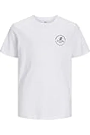 JACK & JONES JACK&JONES JUNIOR JJESWIFT tee SS Noos JNR, Camiseta Niños, White