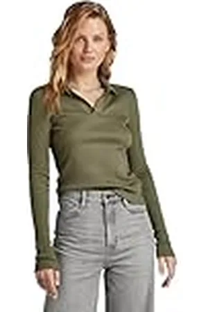 G-Star Para Mujer Polo Ribbed Slim, , XS