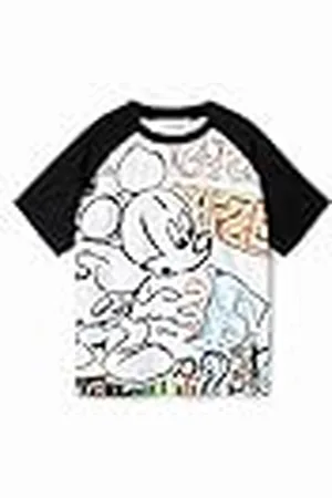 Desigual TS_Mickey Letters 1000 Camiseta, 12 Años para Niños