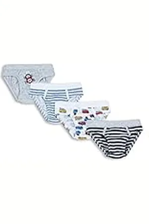 chicco Pack de calzoncillos de algodòn, Ropa interiòr Niños, , 4 años (pack de 4)