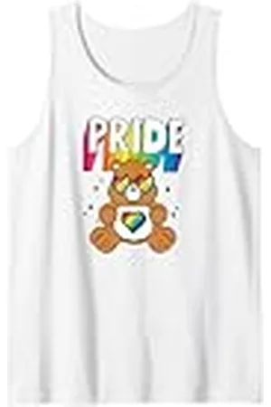 Care Bears Lindos dibujos animados de Rainbow Pride Tenderheart Bears Camiseta sin Mangas