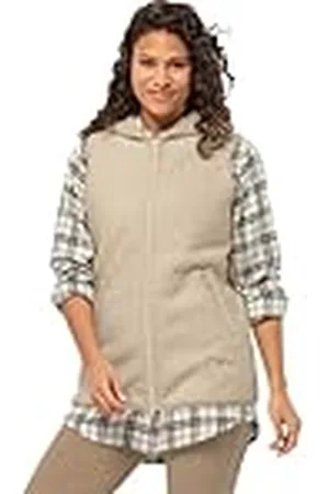 Jack Wolfskin High Curl Long Vest W Chaleco, , Small para Mujer