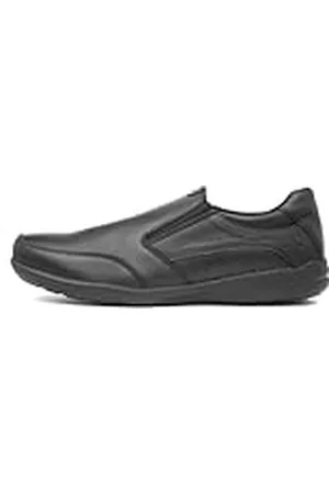 Hush Puppies Aaron, Mocasines Hombre, Black, 44.5 EU