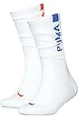 PUMA Slouch Sock Hosiery, Blanco/Azul, 39-42 para Mujer