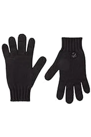 Benetton GUANTI IN Maglia 1244CG00M Guantes y Manoplas, , M para Niños