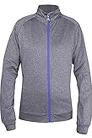 Island Green Contrast Full Zip Flexible Thermal Breathable Ultra Light Top Fleece Jacket, Womens, , UK 12