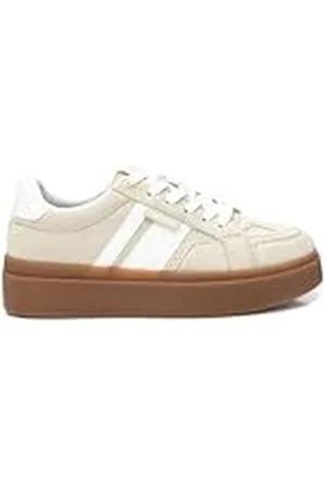 Refresh Zapatilla Mujer Beige - Calzado Cómodo y Versátil - Moda Casual - Modelo 17282004 (Talla 39)