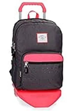 Pepe Jeans Molly Mochila Doble Compartimento con Carro 30,5x44x15 cms Poliéster 20.13L