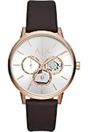 Armani Exchange Reloj Hombre Cuarzo/Multi movimiento 42mm caja con correa de piel AX2756