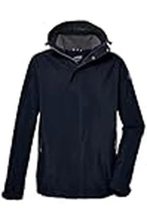 Killtec Hombre Chaqueta funcional/chaqueta de exterior con capucha con cremallera KOS 87 MN JCKT_XENIOS, dunkelnavy, L, 43281-000