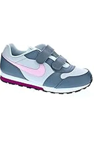 Nike MD Runner 2 (PSV), Zapatillas de Atletismo Niña, Multicolor (Pure Platinum/Pink Foam/Cool Grey 017), 27.5 EU