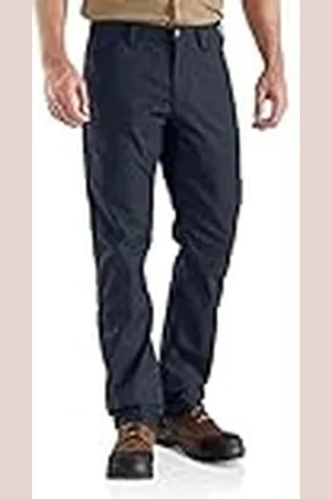 Carhartt Hombre, Rugged Professional Pantalón De Trabajo, En Lona Con Tecnología Rugged Flex®, Ajuste Ligeramente Holgado, , W33 / L32