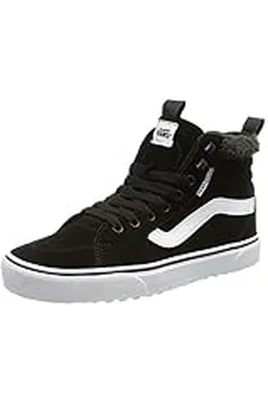 Vans Filmore Hi Guard, Zapatillas, Mujer, (Suede) Black/White, 41 EU