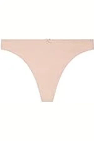 Women secret Tanga Microfibra y Encaje Brief, , L para Mujer