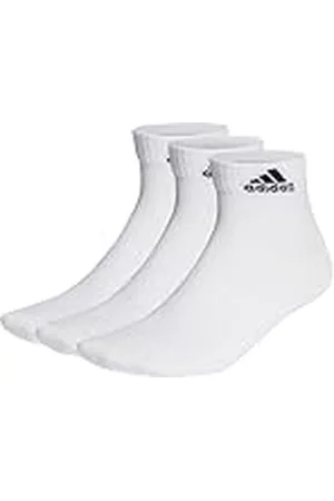 adidas Unisex Calcetines tobilleros Thin and Light, White/Black, 28-30
