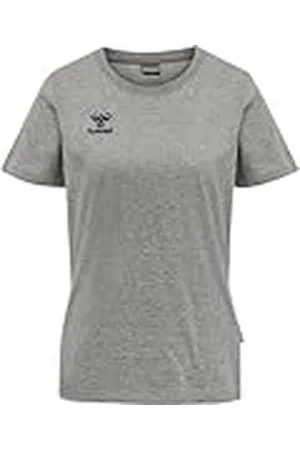 Hummel Hmlmove Grid Cotton - Camiseta de Manga Corta para Mujer