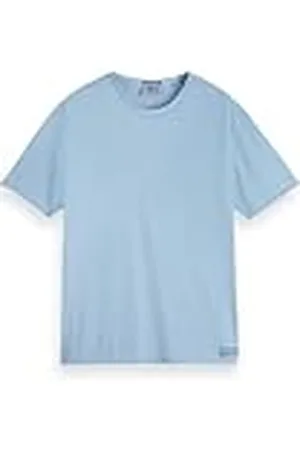 Scotch&Soda Raw Edge Relaxed fit t-Shirt Camiseta, , M Hombres
