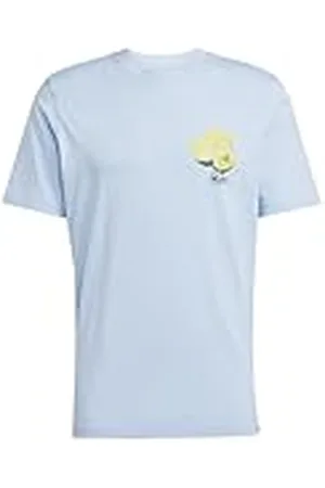 adidas Hombre Lounge Still Life Lemons Graphic T-Shirt, , XL