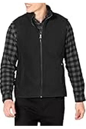 Amazon Chaleco de Forro Polar con Cremallera Completa (Disponible en Tallas Grandes y Largos Especiales) Hombre, , XL