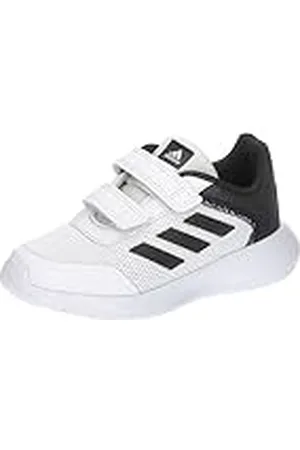 adidas Tensaur Run Shoes, Zapatillas para Correr Unisex bebé, Cloud White/Core Black/Core Black, 21 EU