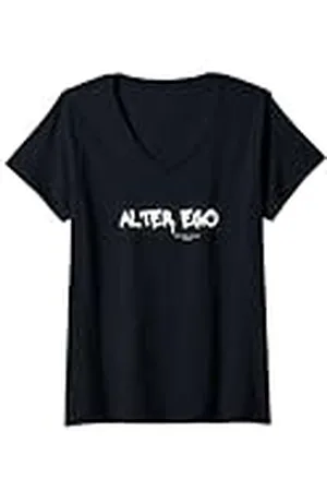 ALTER EGO Mujer Establecido Diseño 2025 Camiseta Cuello V