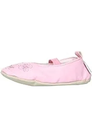 Playshoes Bailarinas Floral, Zapatos de Ballet Niñas, Rosa (Pink 14), 24/25 EU