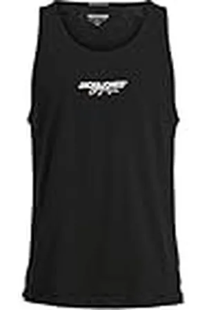 JACK & JONES Joraruba Branding Tank Top Pls Camiseta de Tirantes Anchos, , XXXXXL para Hombre