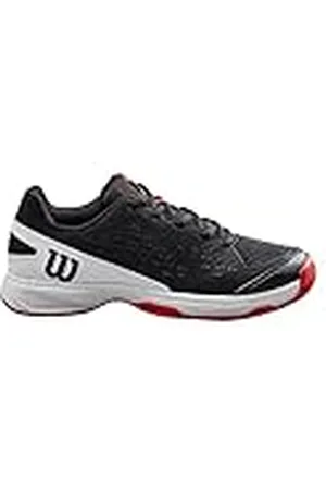 Wilson Rush Pro Jr L, Sneaker, Black/White Red, 31 1/3 EU