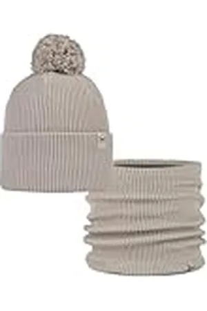 Buff ® Dúo Pack Knitted Gorro Renvi Birch Gris y Knitted & Fleece Braga de Cuello Renvi Birch Gris Talla única Adulto