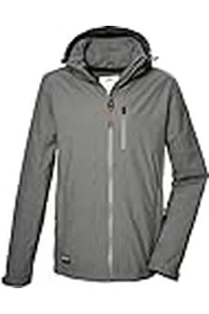 G.I.G.A. DX by killtec Hombre Chaqueta softshell/chaqueta de exterior con capucha con cremallera GS 82 MN SFTSHLL JCKT, helloliv, XL, 43117-000