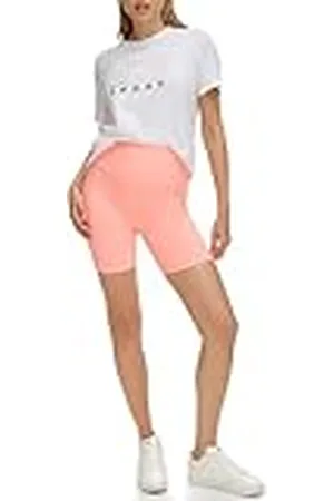 DKNY Balance Super High Rise Pantalones Cortos, , M para Mujer