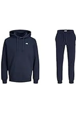 JJ JREBREBEL Logo Sweat Hood Noos JREBGORM REG Rebel Logo Sweat Pants Noos Sky Captain XXL