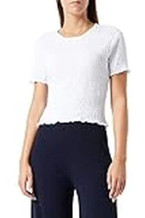 Koton Camiseta de Manga Corta con Cuello Redondo, , XXL para Mujer