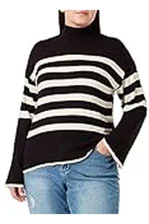 VERO MODA Vmchappiness LS Highnk Pullove Ga Bo CU Jersey de Punto, , M para Mujer