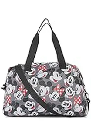 Disney Bolsa de Lona con Estampado de Mickey Mouse Friends All Over Weekender Travel, , Talla única