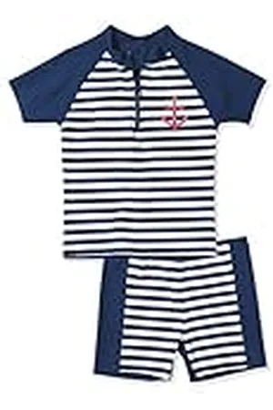Playshoes UV Protection Bathing Set Bañadores, Azul, 74-80 Unisex niños