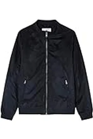 Springfield Chaquetas Cazadora Efecto Ante, , XL para Hombre