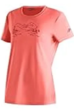 Maier Sports Wilma Print - Camiseta de Manga Corta para Mujer, diseño Estampado
