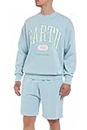 Replay M6589, Sudadera Hombre, Azul , XL