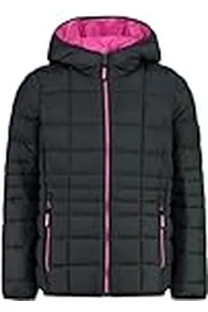 CMP Chaqueta De Niña De Nylon Con Capucha Fija Chaqueta De Niña De Nylon Con Capucha Fija Unisex - Niños y Niños