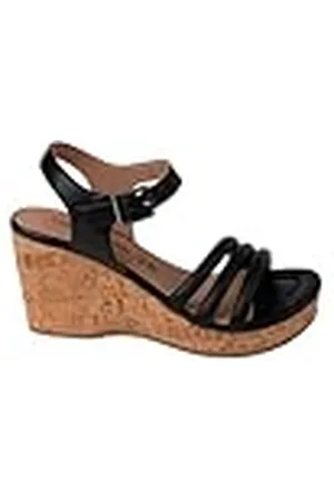 Chattawak 15coslanoir36, Sandalia con talón Mujer, , 36 EU