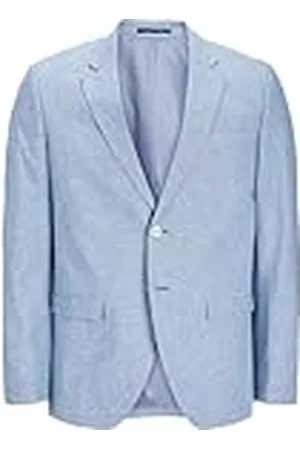 JACK & JONES Jprriviera Linen Blazer Slim Fit Sn, , 50 Hombres