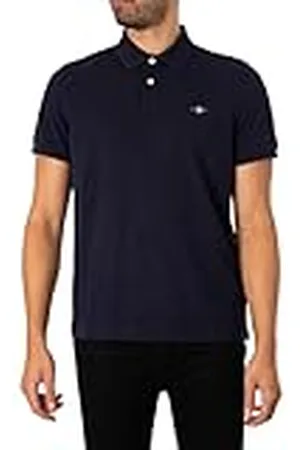 GANT Shield Polo de piqué SS con Escudo REG, , L para Hombre