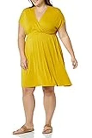 Amazon Vestido Cruzado (Disponible en Tallas Grandes) Mujer, , XS