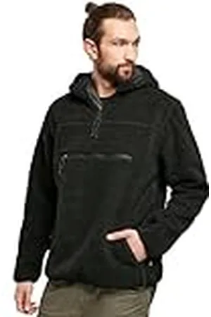 Brandit Teddyfleece Worker Pullover, color: black, size: S