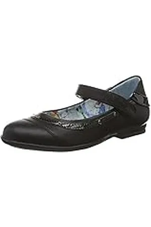 QS by s.Oliver 42801, Mary Jane Niñas, Negro (Black 001), 35 EU